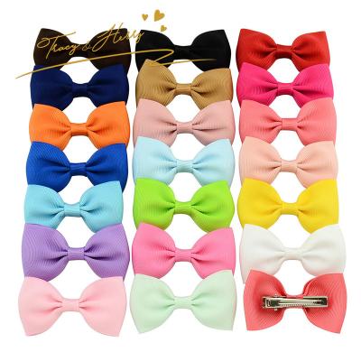 China Tracy and Herry 2021 Sweet Hot Selling Pure Korean Children's Cute Bow Hairpin for sale