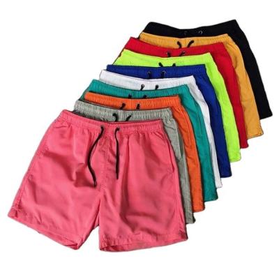 China 2023 QUICK DRY wholesale running beach shorts candy color casual shorts running oversized mens fitness beach shorts custom made for sale