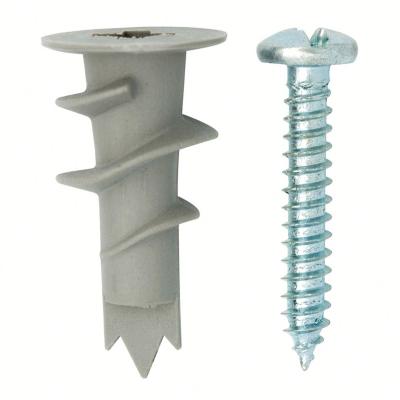 China hot 6mm plastic wall anchors 8mm plastic high quality building construction wall anchors/wall plugs/plastic wall anchor for sale