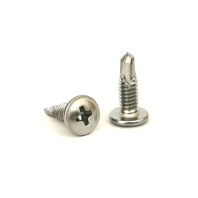 China Pan JSCREW 8#X14mm Phillips Head Pan Joint Screws,Tapping,Drill Shank for sale