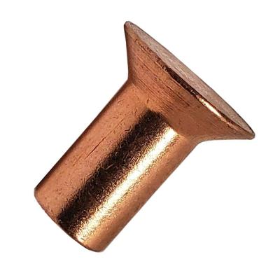 China Pan Screw Aluminum / Wholesale Steel / Brass For Leather Cone Head Dome Solid Head Pop Rivet for sale