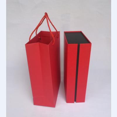 China Recycled Materials Custom Design Double Package Boxes For Shipping Wine Glasses for sale