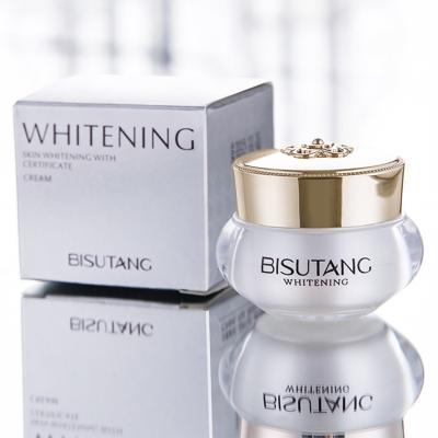 China BISUTANG Niacinamide Arbutin Best Anti Aging Freckle Beauty Fair Facial Cosmetic Dark Spot Skin Bleaching Whitening Face Cream en venta