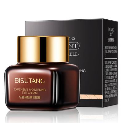 China BISUTANG Wholesale Instant Eye Firming Cream Dark Circles Puffiness Anti Wrinkle Eye Cream For Eye Bags à venda