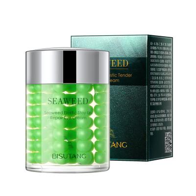 Cina BISUTANG Seaweed Eye Cream OEM Organic Eye Bags Removal Anti Aging Collagen Eyes Cream For Dark Circles in vendita