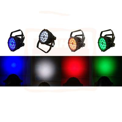 China Outdoor LANDSCAPE 18pcs IP65 RGBWA+UV 6in1 DJ Par Light for sale