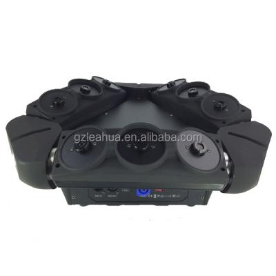 China LED Stage Light DJ Laser Light 9 Heads 9x80mw RGB Moving Head High Power Spider Beam Spider Beam Light for sale