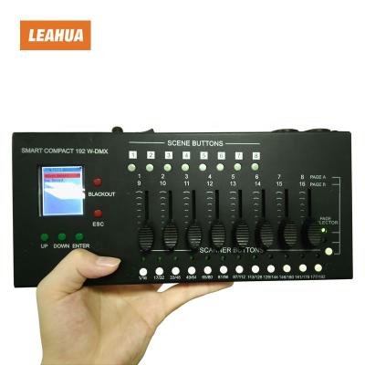 China Mini Lighting Controller 192 Mobile Controller DMX512 Battery Controller Lighting Console for sale