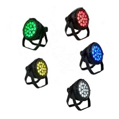 China Outdoor Waterproof Theme Park Par Light 18*10W RGBW IP65 Battery LED Wireless Lights for sale