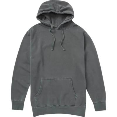 China Custom Wave Hoodie Men's Winter Pullover Fleece Wash Anti-wrinkle Fermenting Hoodie for sale