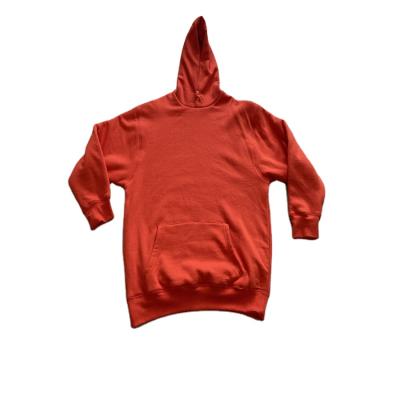 China Custom made double thick anti-pilling oversized unisex hoodies for sale