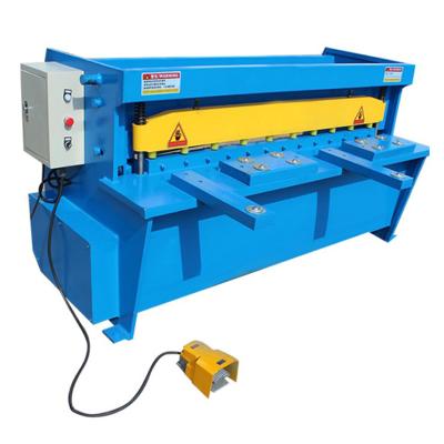 China Electric automatic sheet metal cutting machine and automation shear guillotine from metal manufacturer GLIDEMESITER China for sale