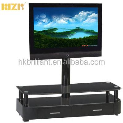 China Modern Wooden MDF TV Stand High Quality Living Room Furniture TV Stand With TV Bracket For 25