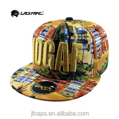 China 3D Emb / 2D machine made JOINT Hat High Quality Embroidery Snapback for sale