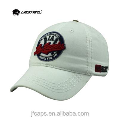 China New 2014 beautiful fashion COMMON white style embroidery Los Angeles cityname baseball and golf hats and caps made in china for sale