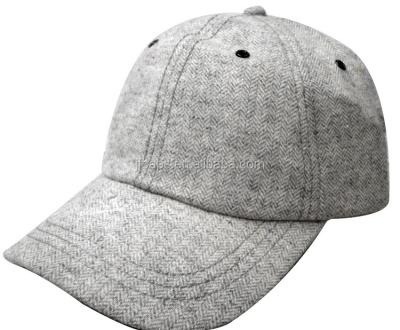 China COMMON cotton fabric for new adult gray empty hats and baseball caps for sale