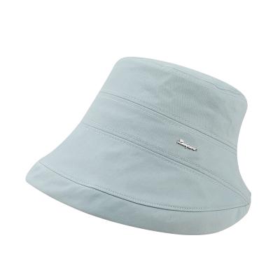 China Character Maker Customized Logo Designed Bucket Hat Cap Sun UV Protection for sale