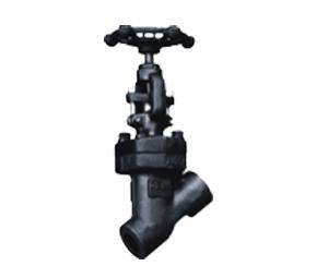 China Threaded and undertake welding Y globe valves for sale