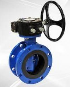 China Flanged Resilient Sealing Stainless Steel / Ductile Iron Butterfly Valve 1.0MPa / 1.6MPa,SS304,316 for sale