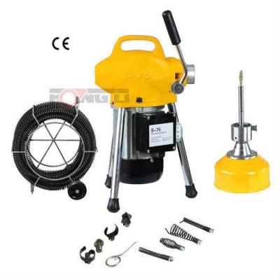 China Wholesale A75 Sustainable Good Quality Portable Drain Cleaning Machine For Max.30 Meters Pipes for sale