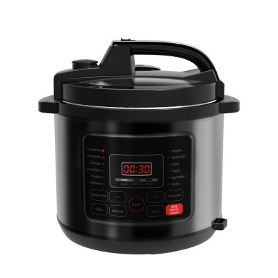 China Hotel YBW60LH Black 6L 70Kpa 12in1 Intelligent Household electric pressure cooker multi functional 6l for sale