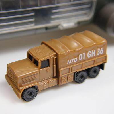 China Back Pull Toy Car Plastic Military Vehicle Toys Children Engineering Toy Car Model Transport Construction Die Casting Cargo Truck Car Military Toys for sale