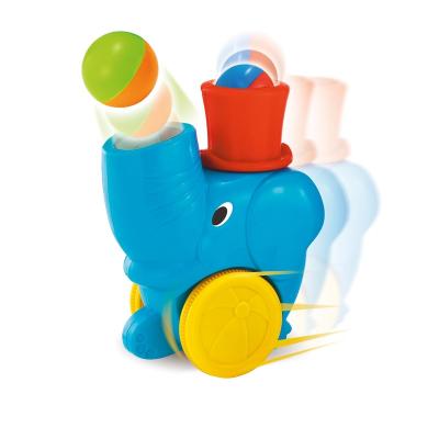 China Elephant Toy Car Factory Elephant Shape spitting ball spray creative ball elephant spit ball catapult decompression blowing toy for sale