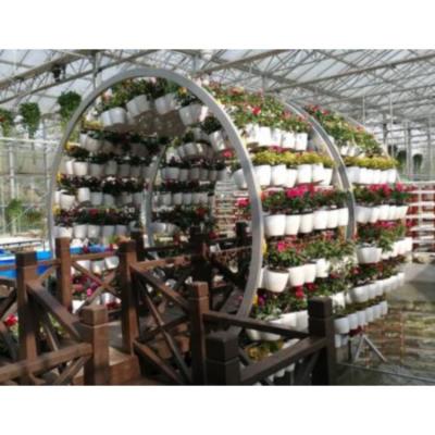 China High Quality And Durable Roll Type Greenhouse System Cultivation Stable Structure Dipping Hydroponic Systems for sale