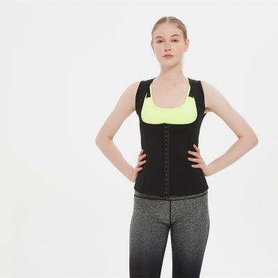 China OEM Antibacterial Body Shaper Hot Selling Neoprene Slimming Vest Sweat Vest Sauna Vest Tank Top For Women for sale