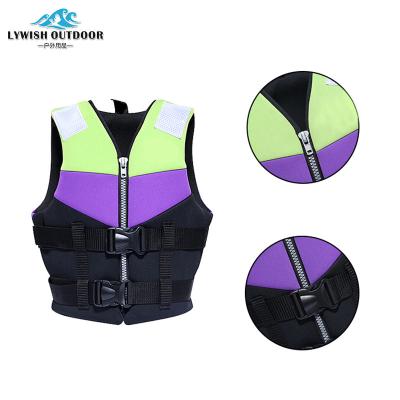 China Support belt two to adjust custom inflatable horse collar jacket kayak pfd fishing life vest adult wholesale for sale