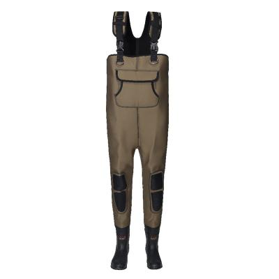 China Manufacturer Hot Selling 100% Waterproof Neoprene Wader Boots Fishing Wader for sale