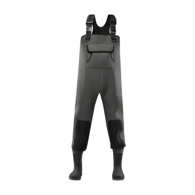 China Waterproof 100% graphics customization made in china breathable rubber fishing waders fishing pants for sale