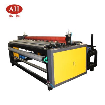 China AH-S1800 Fully Automatic Cut Length Roll Ultrasonic Slitting Machine Easy Operation Blade For Meltblown for sale