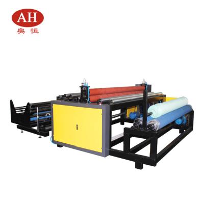 China AH-S1800 factory price full automatic cheap nonwoven slitting and rewinding machine for sale