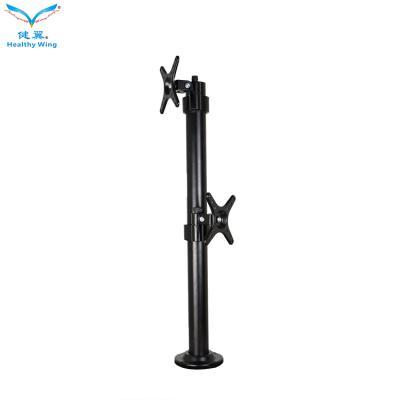 China Wholesale Monitor Stand Wholesale Screen Riser Mount Factory Metal Single And Double Monitor Stand for sale