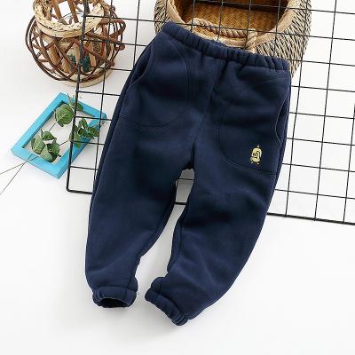 China Add velor to keep warm children's gaiters plus foreign girl outer wear velor thickening winter style children's warm wear for sale