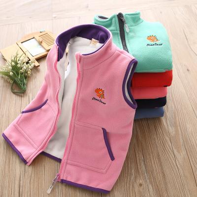 China Thin windproof children's vest spring and autumn knit cotton western pure cotton baby waistcoat style thick coat boy vest for sale