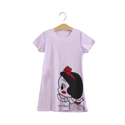 China New Summer Girl Random Dress Cute Casual Comfortable Soft Nightgown Suitable For Children To Wear Boneless Design for sale