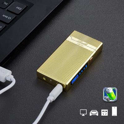 China New Custom Made Lighters Eco-friendly Lettering Logo Lighter Windproof Husband DD660 Boyfriden Gift Lighters USB Charging Cigar Cigar Lighter for sale