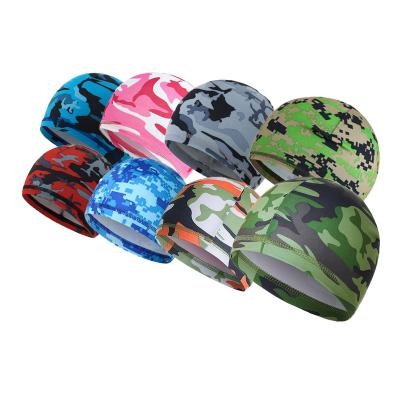 China Unisex Quick-drying Recycling Hat Anti-sweat Hat Eco-friendly Dye Sports Hat Sports Cap Motorcycle Bike Bicycle Anti-UV Cycling Inner Hat for sale