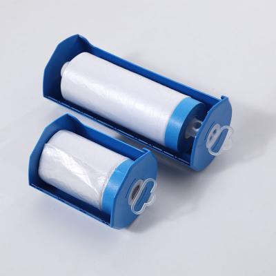 China Waterproof Pre-Recorded Masking Film With Dispenser Film Masking Tape for sale