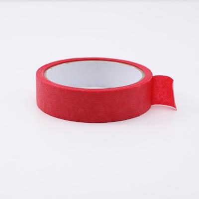 China Wholesale Waterproof Masking Tape Manufacturer Red Color Tape for sale