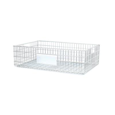 China High Quality Q235 Galvanization Storage Cage Metal Turnover Box Metal Silver White Cage for sale