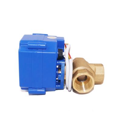 China General CWX - Brass 15N/Q 2 Way Electric Open And Close / Mini Quick Electric Water Valves for sale