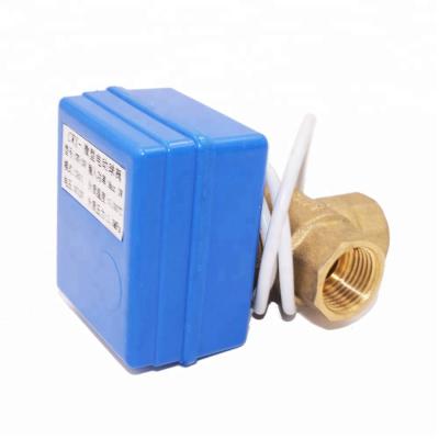 China General New Product Miniature Electric Ball Valve With Motorized Actuator Ultra Small To Gauge Pipe System for sale