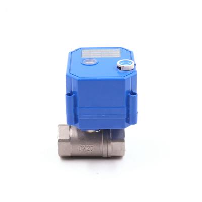 China General Electric water ball valve with manual function 5V 12V 24V 110V 220V CWX-25S kld20s motorized ball valve for sale