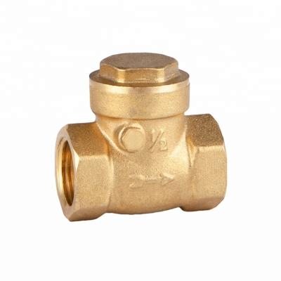 China General high quality non return brass copper check valve for sale