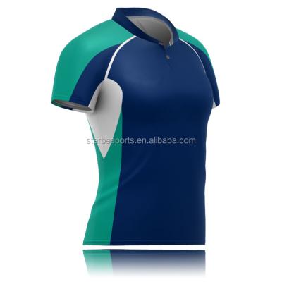 China New Design Antibacterial Rugby Uniform Sublimation Custom Rugby League Shirt for sale