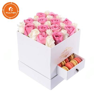 China Cajas cuadradas frescas de encargo al por mayor de la flor/cajas de regalo de las flores en venta