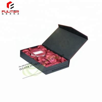 China Brown Paper Gift Packaging Box Book Shaped Hinged Base Extend Flap for sale